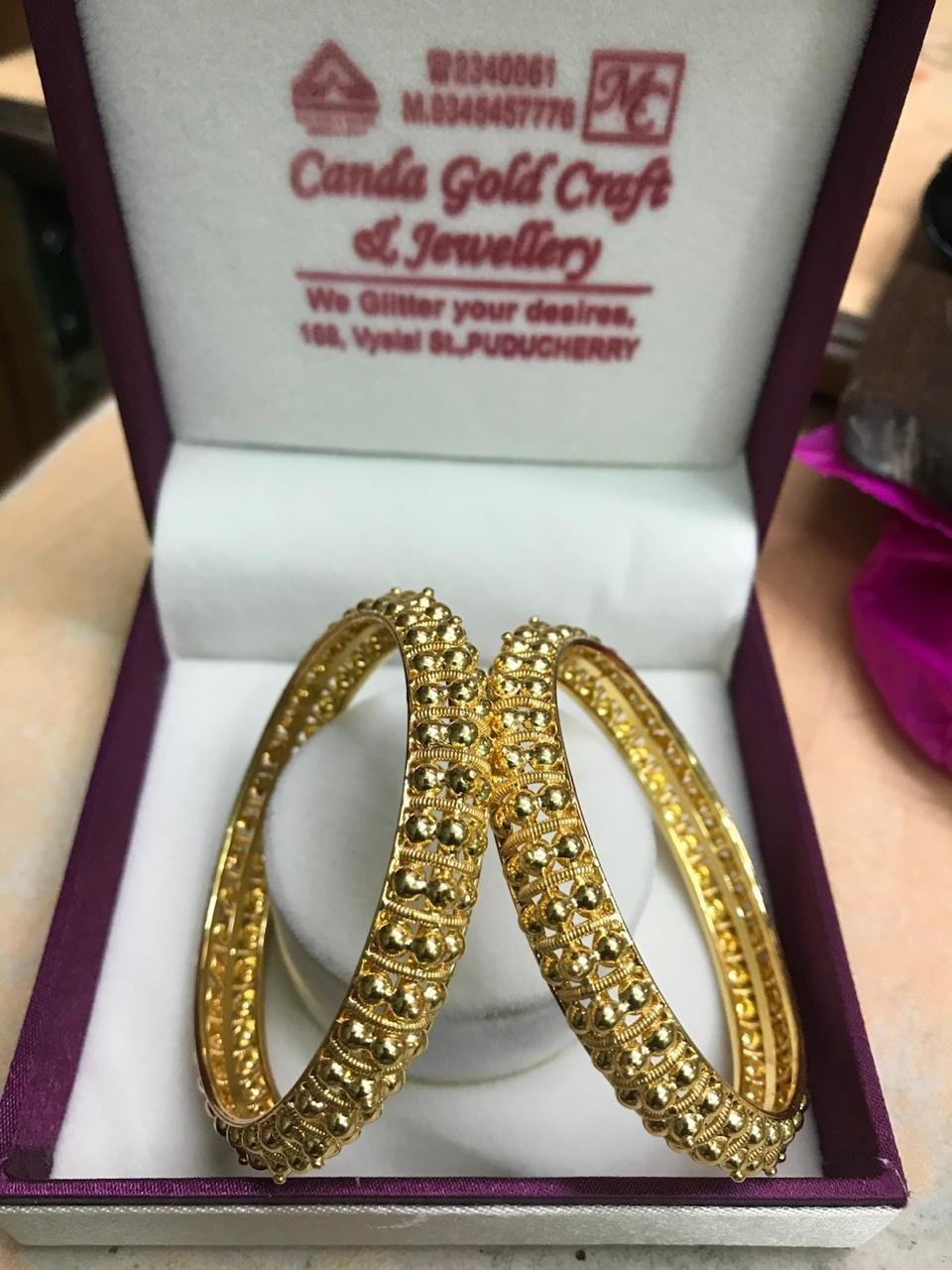 Designer Bangles - Best Bridal Jewellery Puducherry